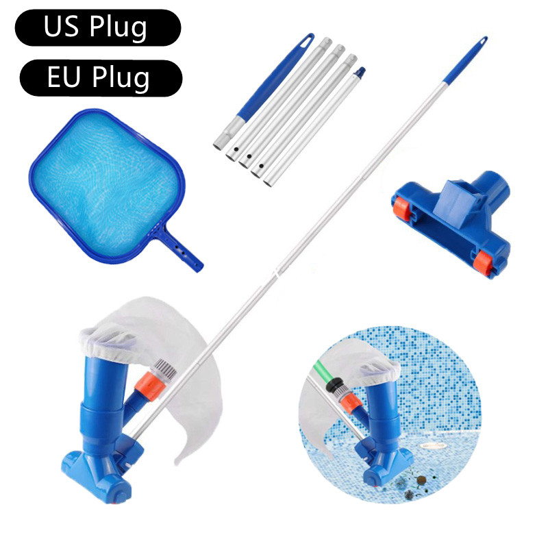 Pool Vacuum Manual - ชุดทําความสะอาดเครื่องดูดฝุ่นสระว่ายน้ํา ทําความสะอาดกางเกงสุทธิสําหรับตัวกรองสระว่ายน้ํา ชุดเครื่องดูดฝุ่นสระว่ายน้ํา ชุดทําความสะอาดสระว่ายน้ํา Skimmer ผลิตภัณฑ์เครื่องมือ