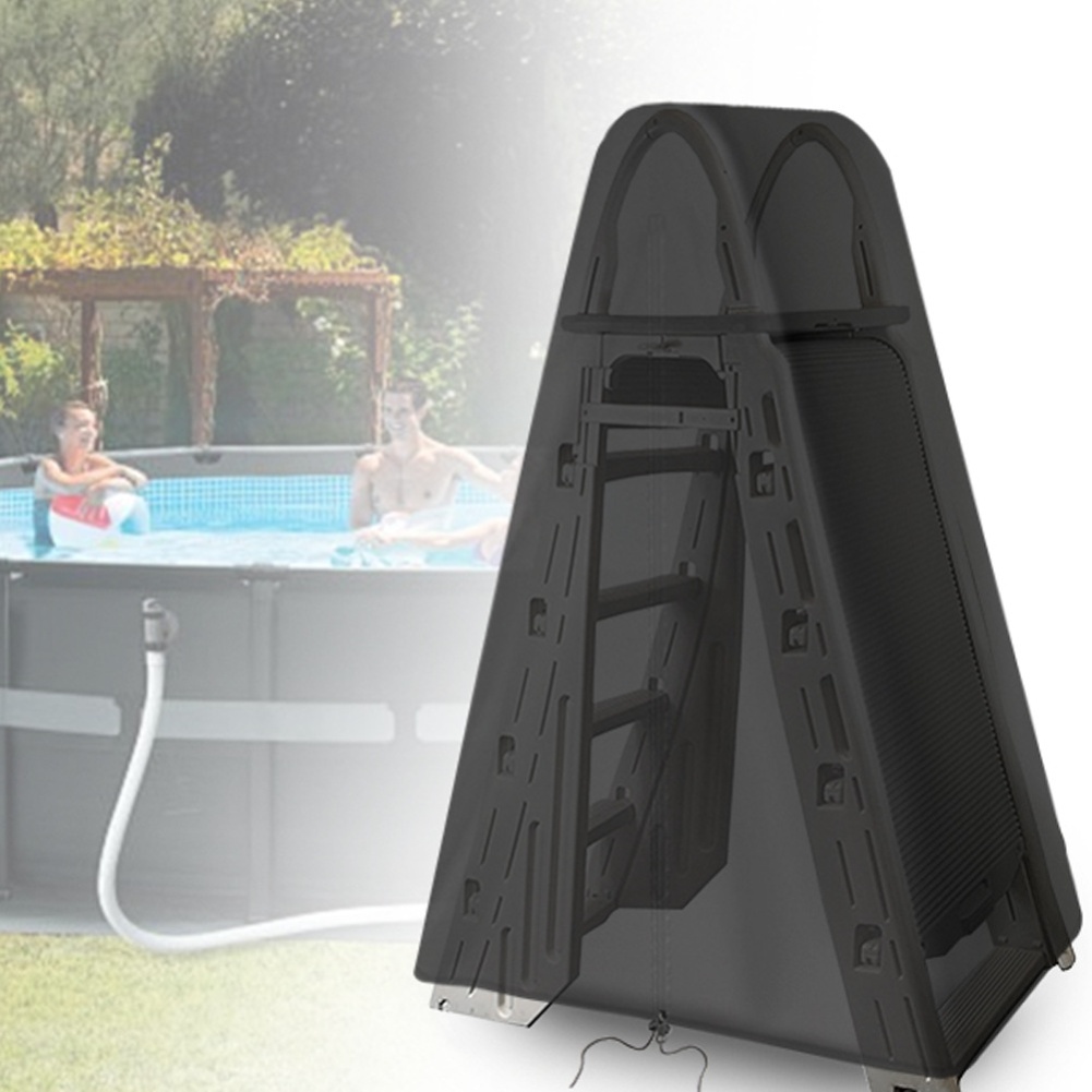 Pool Ladder Above Ground - ฝาครอบบันไดสระว่ายน้ำ 420D วัสดุกันน้ำอ็อกซ์ฟอร์ดเหมาะกับสระว่ายน้ำเหนือพื้นดิน 199 56 161