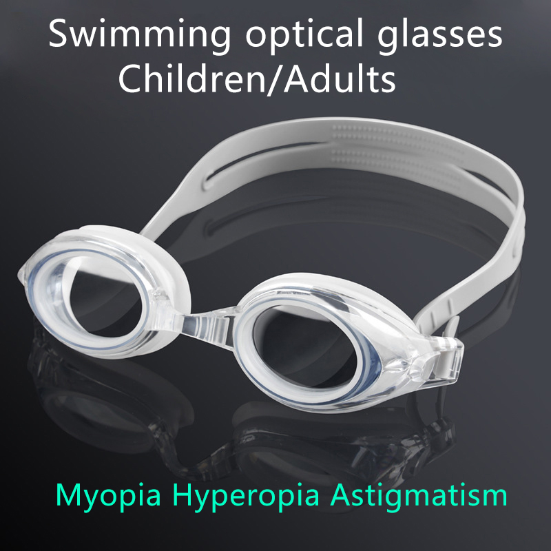 Swim Goggles Anti Fog Uv - แว่นตาว่ายน้ำปรับสายตา ALICIA Optical ป้องกันฝ้า กันน้ำ ปรับได้
