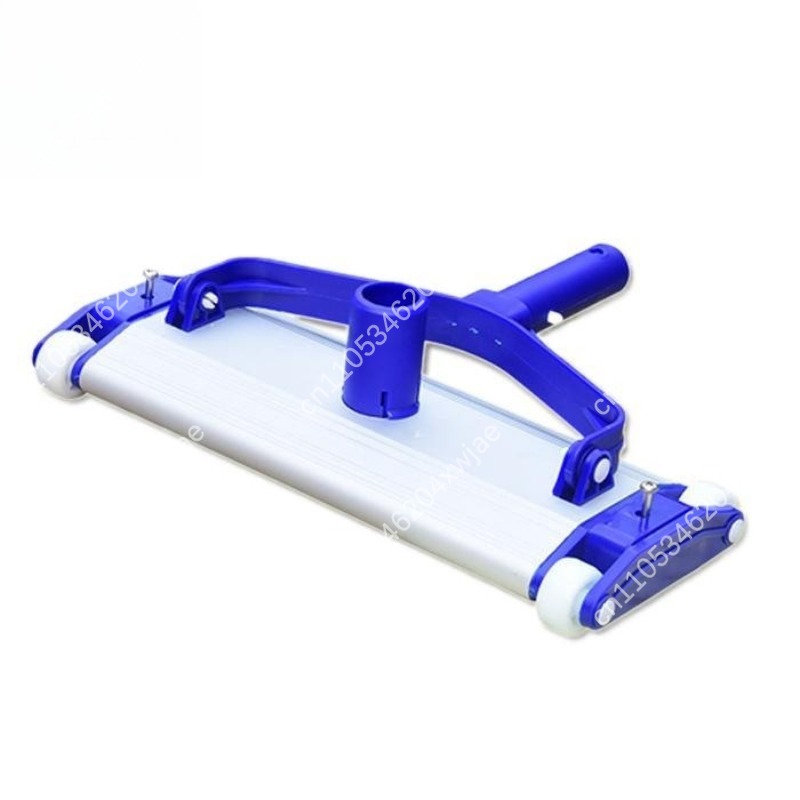 Pool Vacuum Manual - หัวดูดฝุ่นสระว่ายน้ำอลูมิเนียมแบบหนักพร้อมแปรงทำความสะอาดใต้น้ำแบบใช้มือสำหรับสระว่ายน้ำแบบฝังดิน