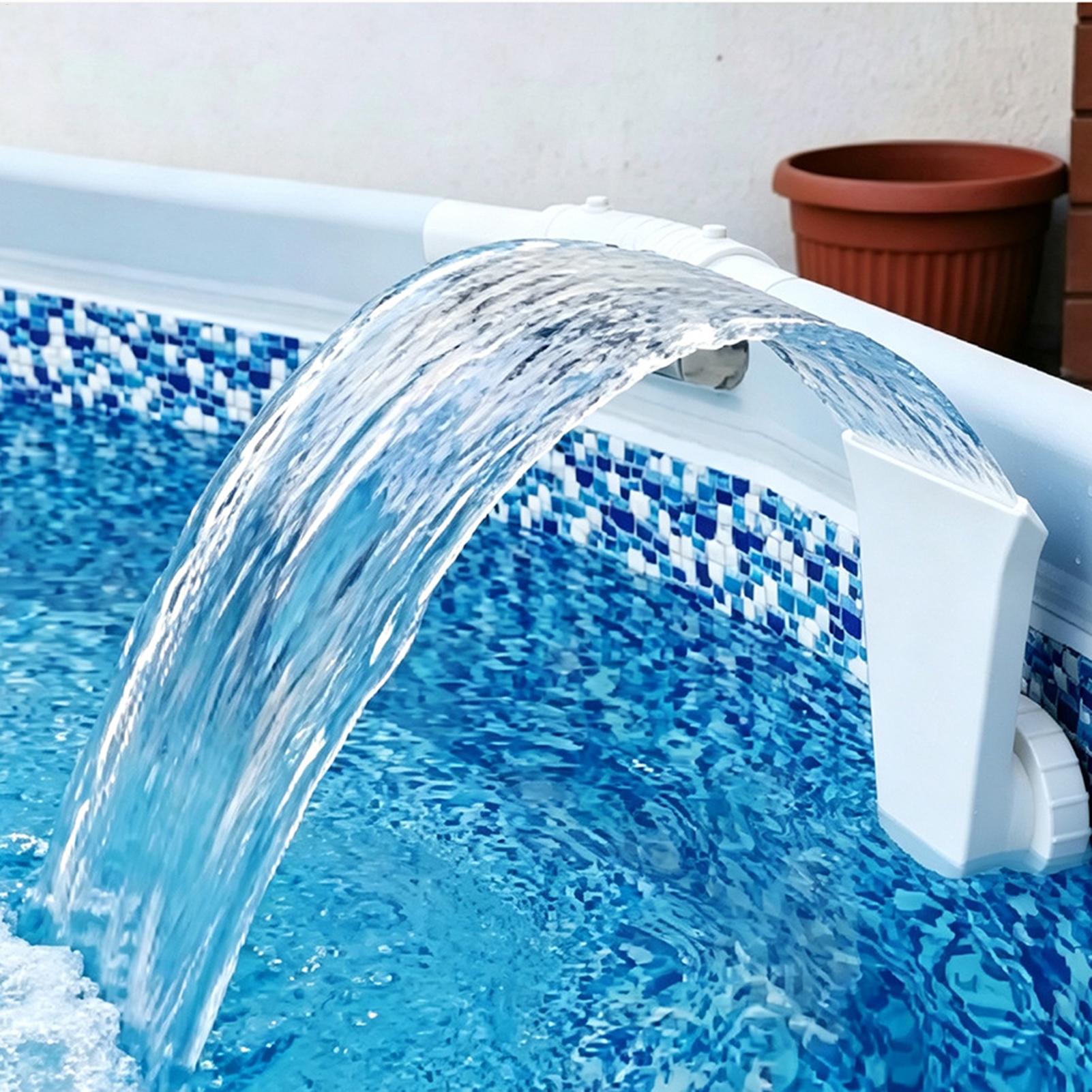 น้ำพุตกสำหรับสระว่ายน้ำแบบฝังด - Pool Ladder Above Ground บทวิจารณ์และราคา