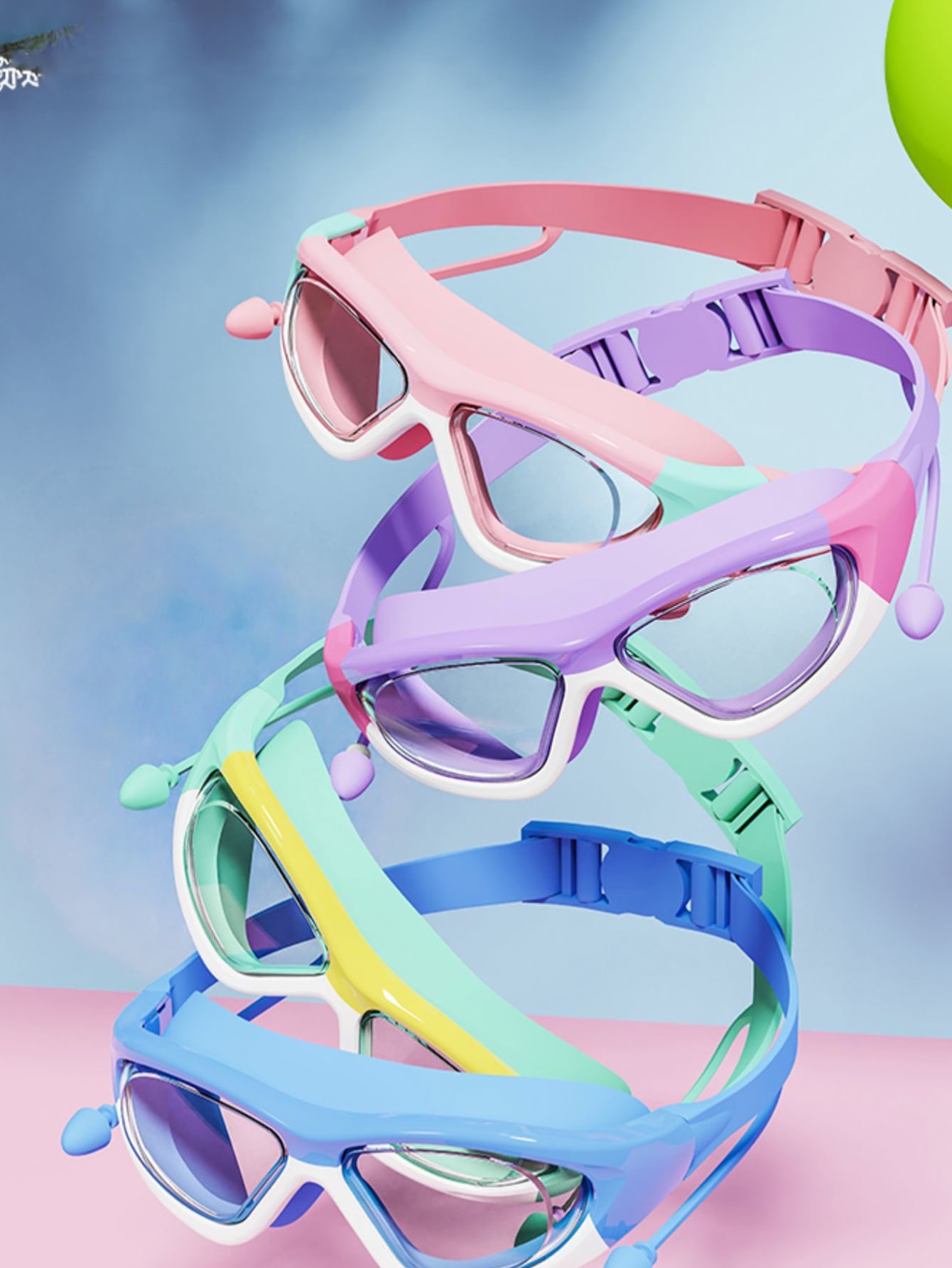 เด็กความละเอียดสูงกันน้ําและป้ - Swim Goggles Anti Fog Uv บทวิจารณ์และราคา