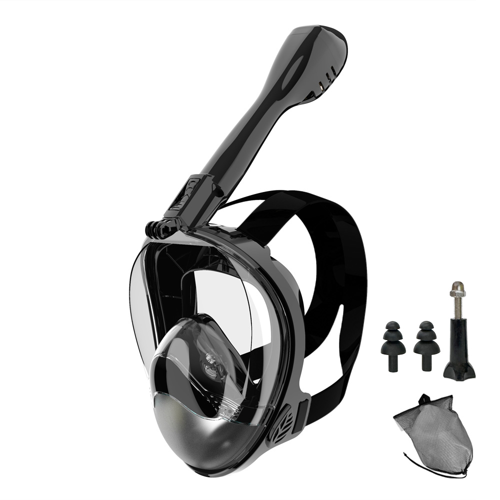 หน้ากากดําน้ําแบบเต็มหน้า หน้า - Snorkel Mask Full Face บทวิจารณ์และราคา