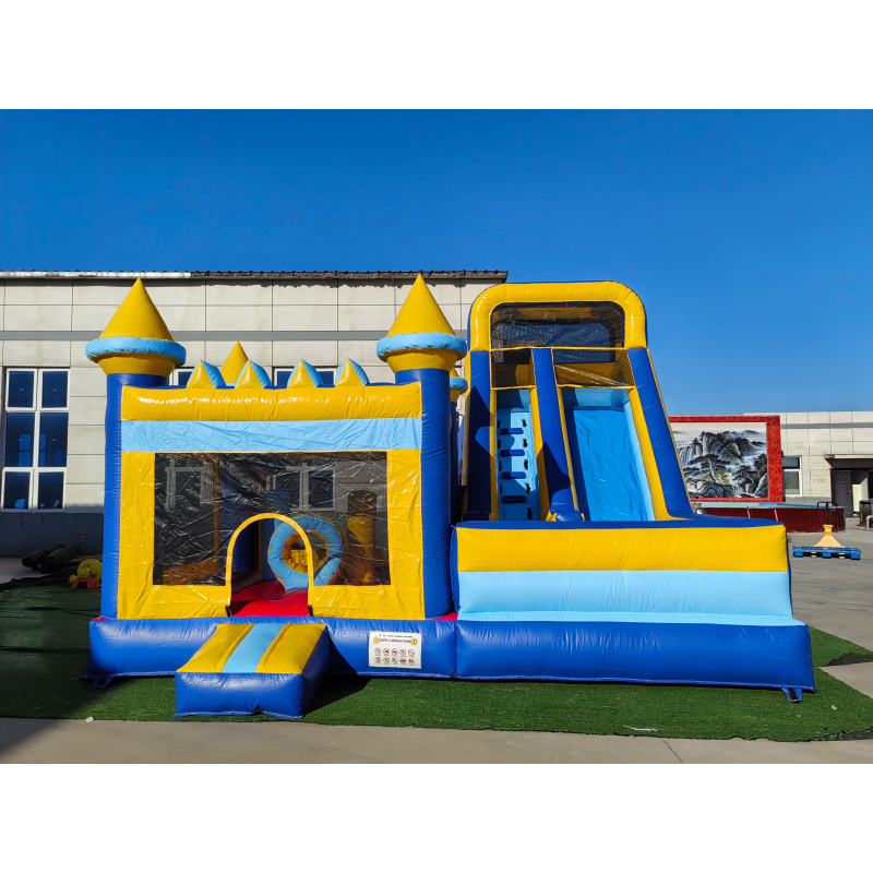 บ้านลมเป่าลมแบบ 4-in-1 เกรดเชิ - Water Slide Inflatable บทวิจารณ์และราคา