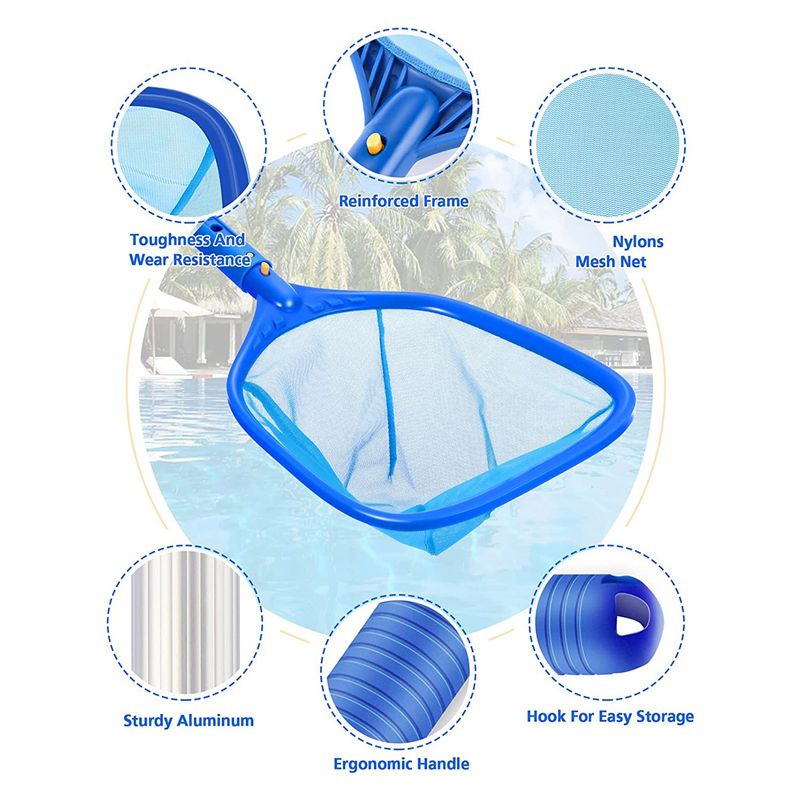 ตาข่ายทำความสะอาดสระน้ำ ABXY ส - Pool Skimmer Net บทวิจารณ์และราคา