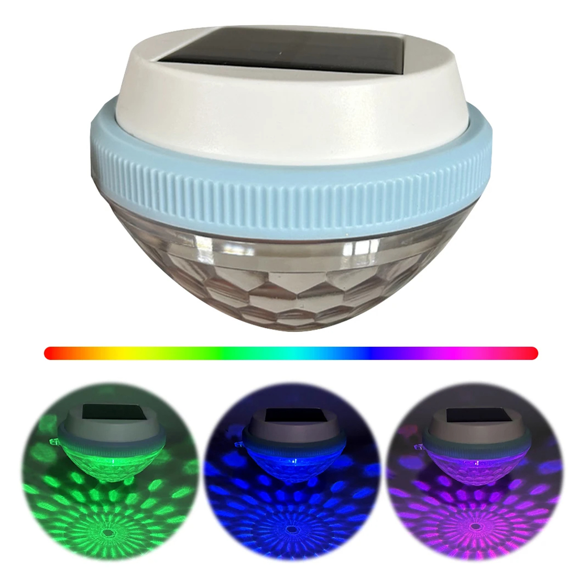 แสงอาทิตย์ลอยสระว่ายน้ำแสงไฟว่ - Pool Light Solar Rechargeable บทวิจารณ์และราคา