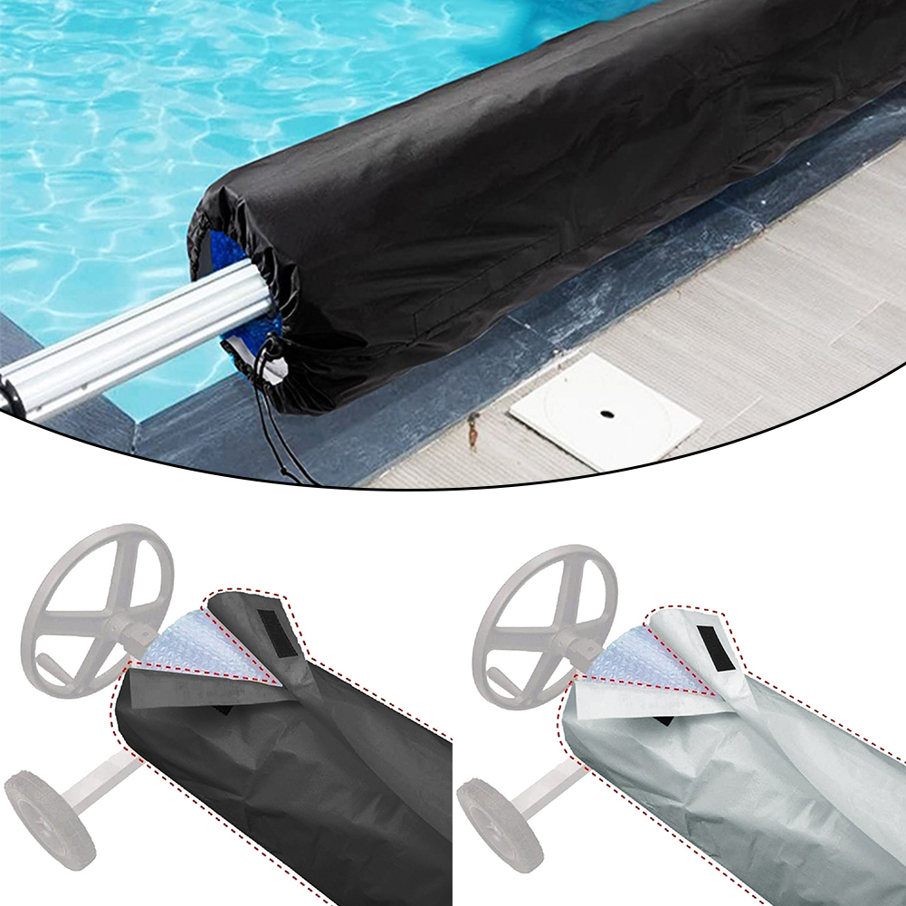 ฝาครอบม้วนผ้าคลุมสระว่ายน้ำ ฝา - Pool Cover Waterproof บทวิจารณ์และราคา