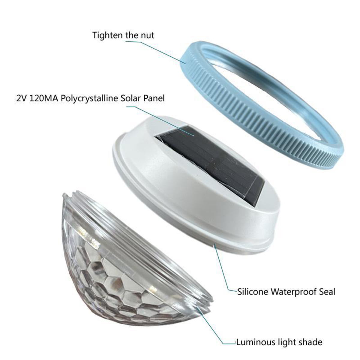 แสงอาทิตย์ลอยสระว่ายน้ําแสงไฟช - Pool Light Solar Rechargeable บทวิจารณ์และราคา
