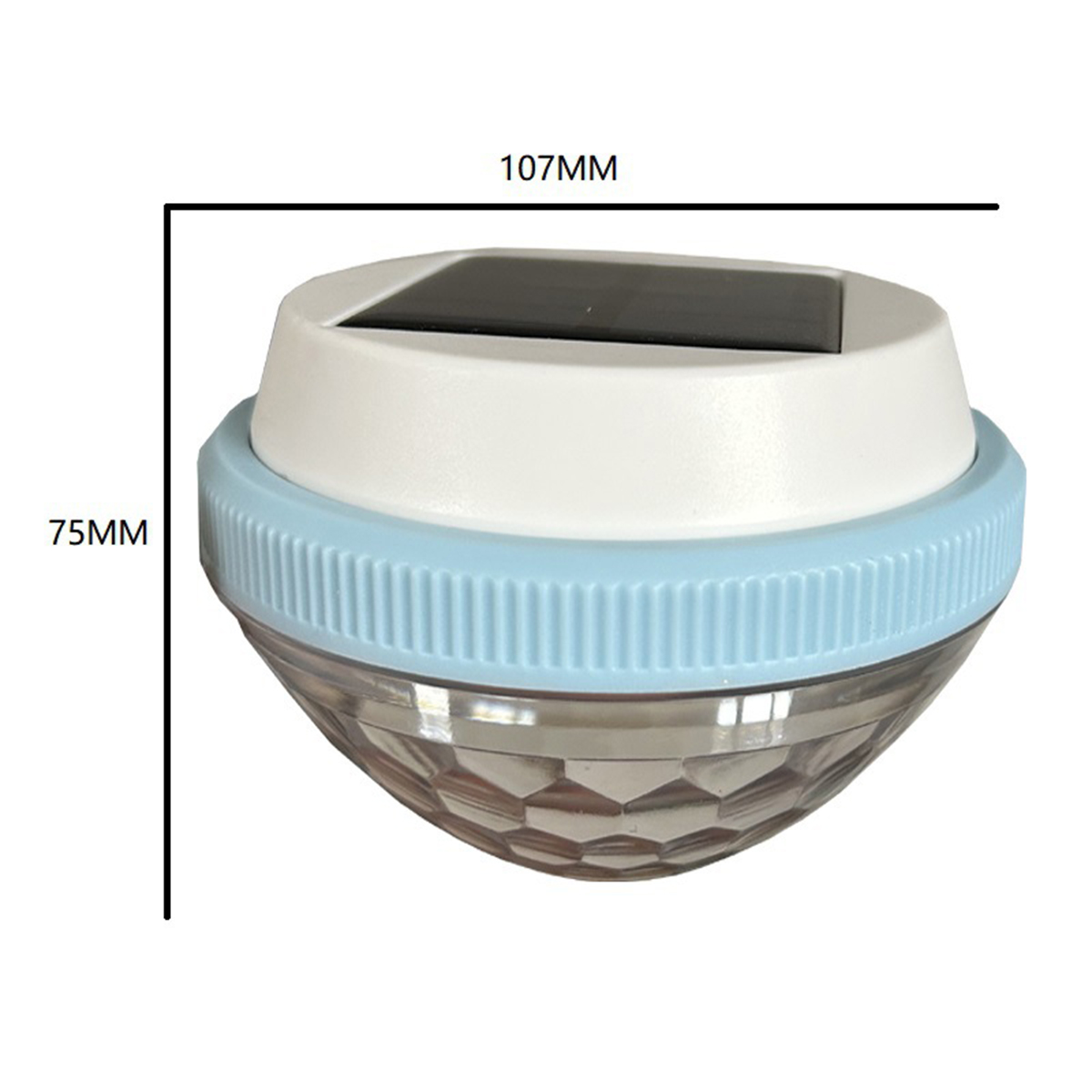พลังงานแสงอาทิตย์ลอยไฟสระว่ายน - Pool Light Solar Rechargeable บทวิจารณ์และราคา