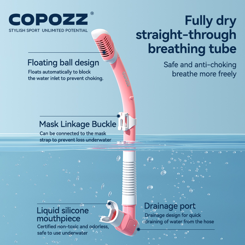 COPOZZ หน้ากากดำน้ำแบบใหม่ หน้ - Snorkel Mask Full Face บทวิจารณ์และราคา