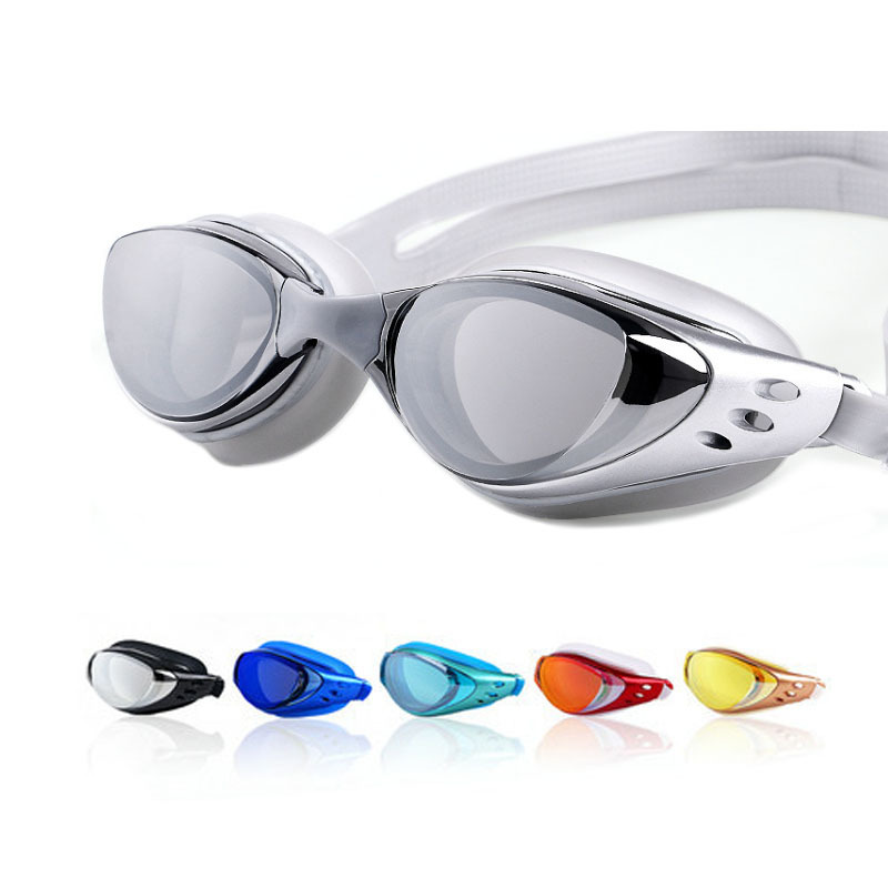 Electroplating สายตาสั้น-1 ~-1 - Swim Goggles Anti Fog Uv บทวิจารณ์และราคา