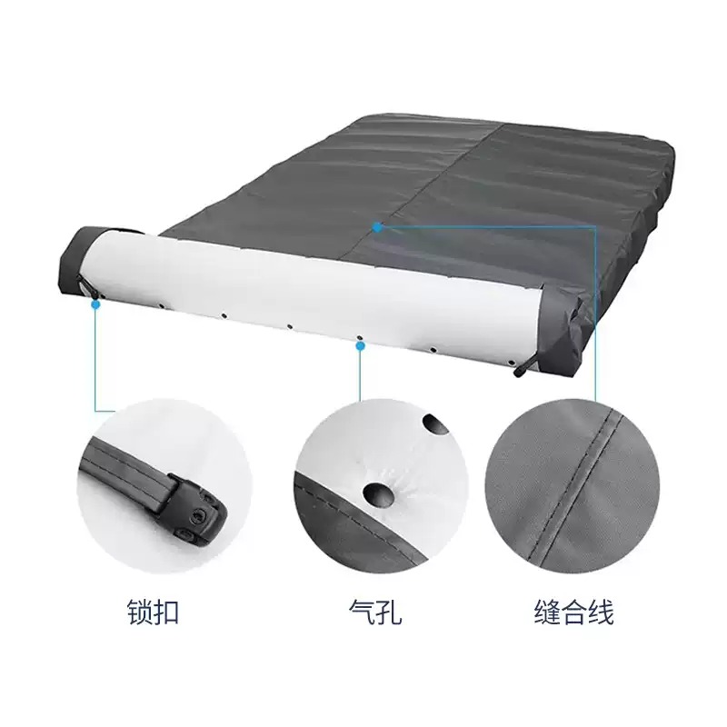 ผ้าคลุมสระว่ายน้ำแบบม้วนได้ กั - Pool Cover Waterproof บทวิจารณ์และราคา