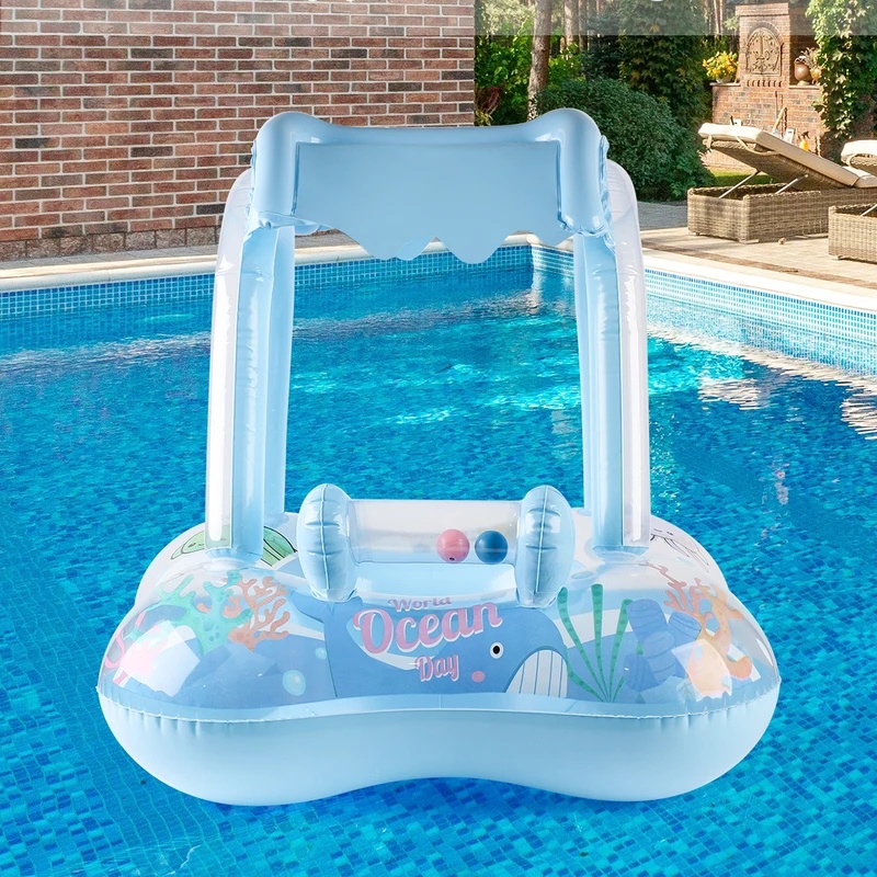 ห่วงยางลอยน้ำสำหรับสระว่ายน้ำ  - Pool Float Ring Inflatable บทวิจารณ์และราคา