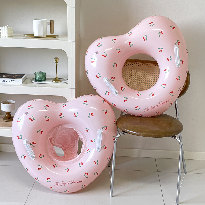 ห่วงยางว่ายน้ำรูปเชอร์รี่ 1 ชิ - Pool Float Ring Inflatable บทวิจารณ์และราคา