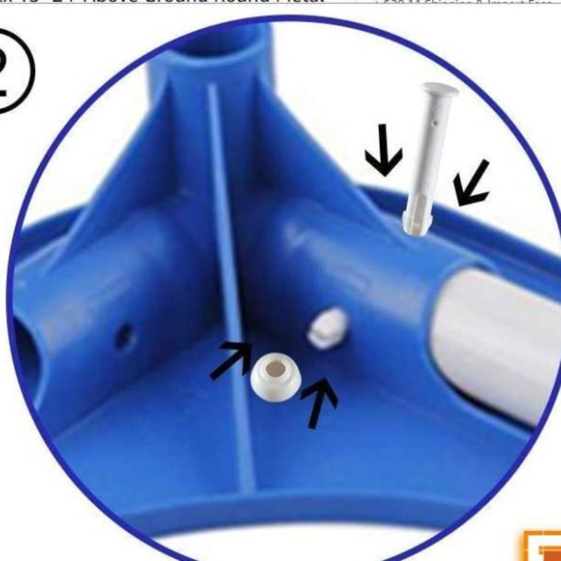 1 PC 5.5 ซม.สระว่ายน้ําทําให้พ - Pool Ladder Above Ground บทวิจารณ์และราคา