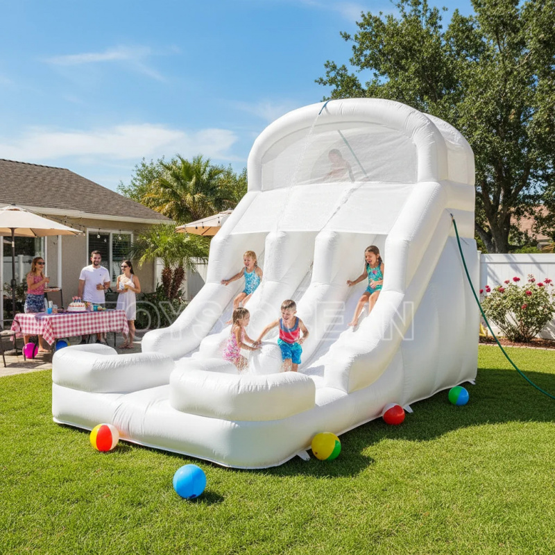สไลเดอร์น้ำเป่าลมสำหรับเด็ก สไ - Water Slide Inflatable บทวิจารณ์และราคา