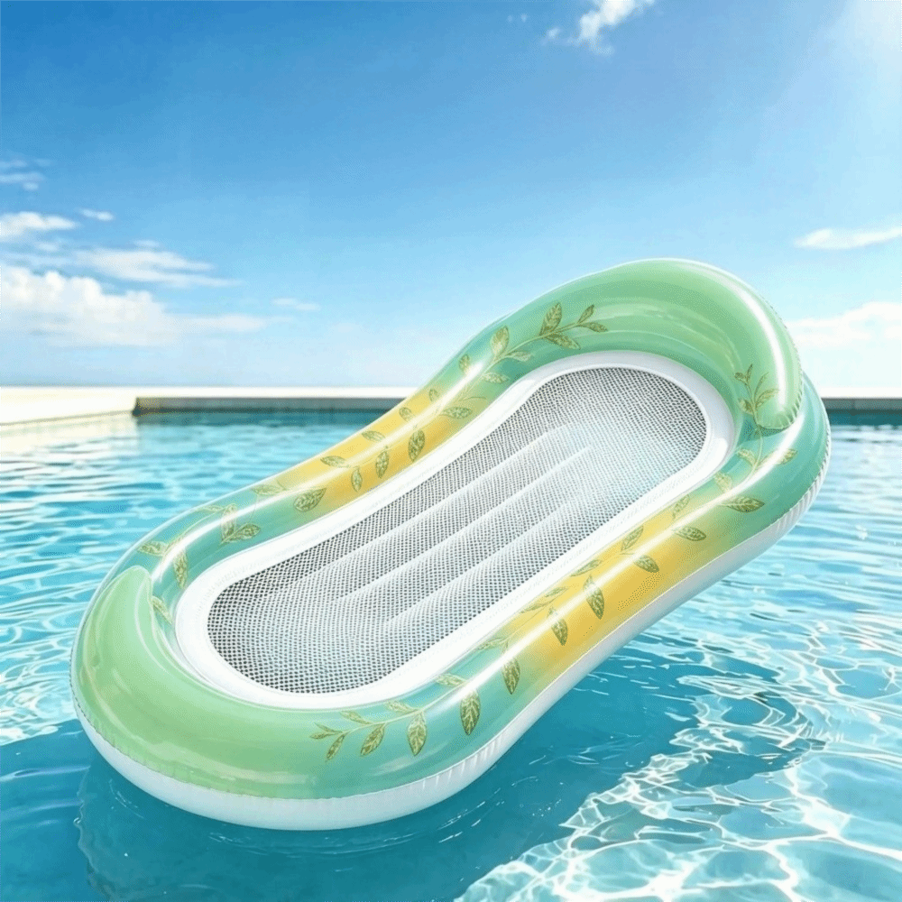 ที่นอนเป่าลมลายเสือดาวแบบตาข่า - Pool Lounger Inflatable บทวิจารณ์และราคา