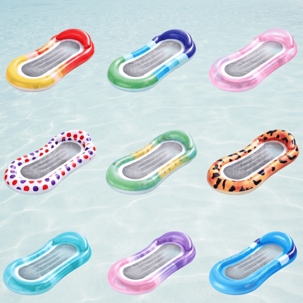 ที่นอนเป่าลมลายเสือดาวแบบตาข่า - Pool Lounger Inflatable บทวิจารณ์และราคา